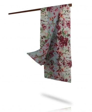 Палантин Женский SN40-PRINTEMPS/BLEU.SIEL